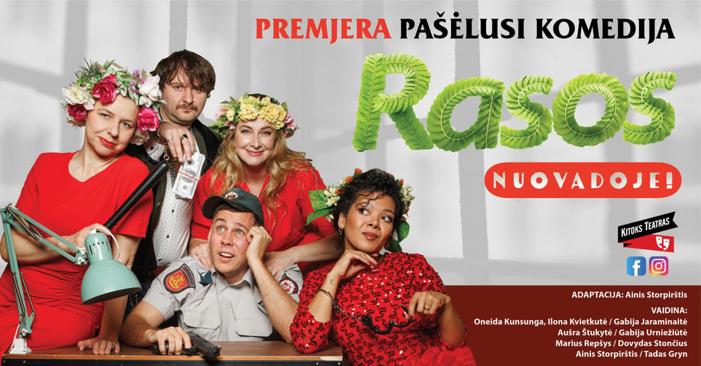 (PERKELTAS) Pašėlusi komedija ''Rasos nuovadoje'' | Anykščiai