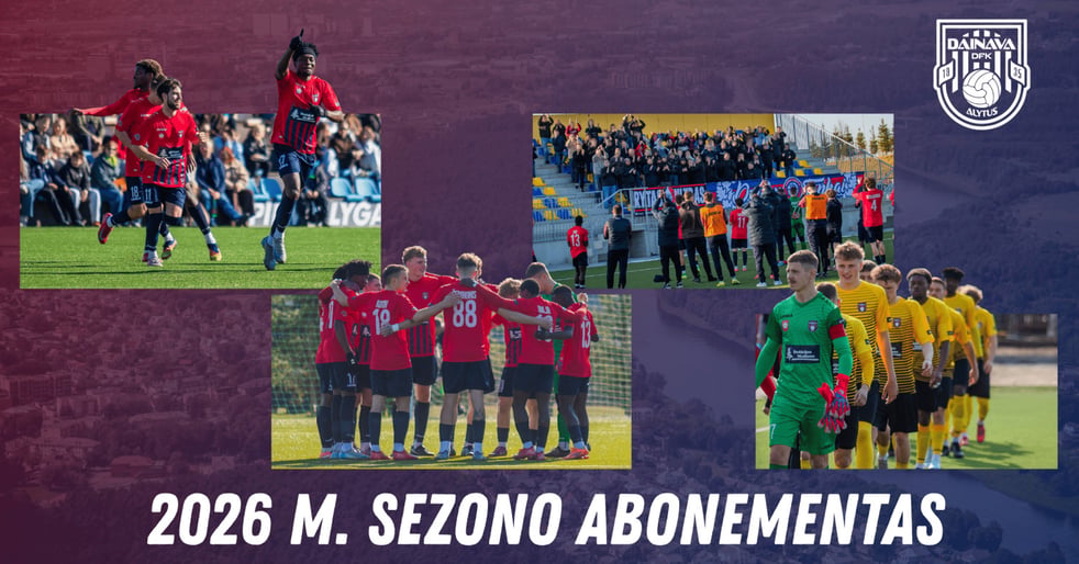 DFK ''Dainava'' 2026 m. sezono abonementas