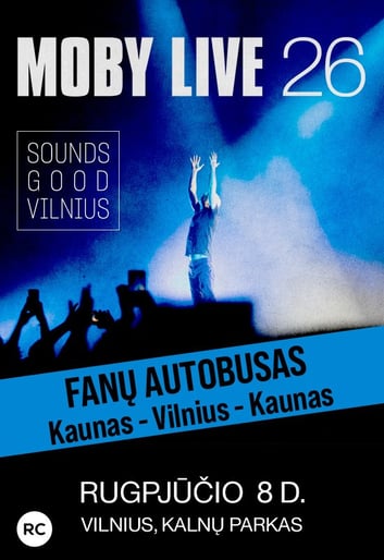 MOBY fanų autobusas Kaunas - Vilnius - Kaunas