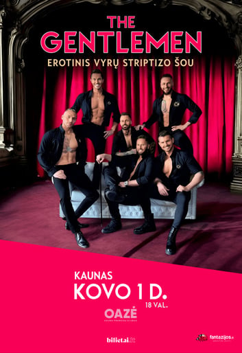 The Gentlemen (Slovakija). Erotinis vyrų šou