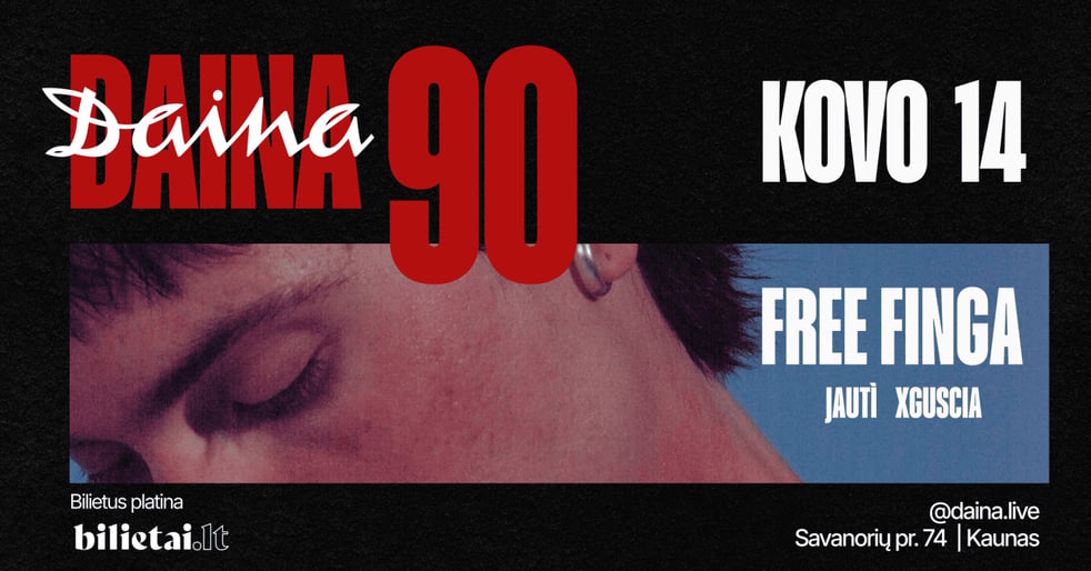 Daina x 90: Free Finga, jautì, xguscia