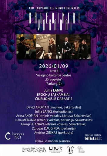 Julija LANKĖ ''Еpochų sąskambiai: Čiurlionis ir dabartis'' | Visaginas