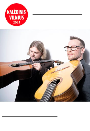 Naujieji metai: Jazz. Strung Out. Chris Ruebens ir Mindaugas Stumbras duo