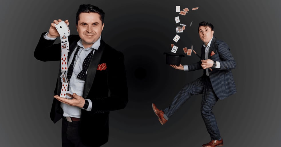 Humoro ir magijos šou vaikams Raganiukės teatre