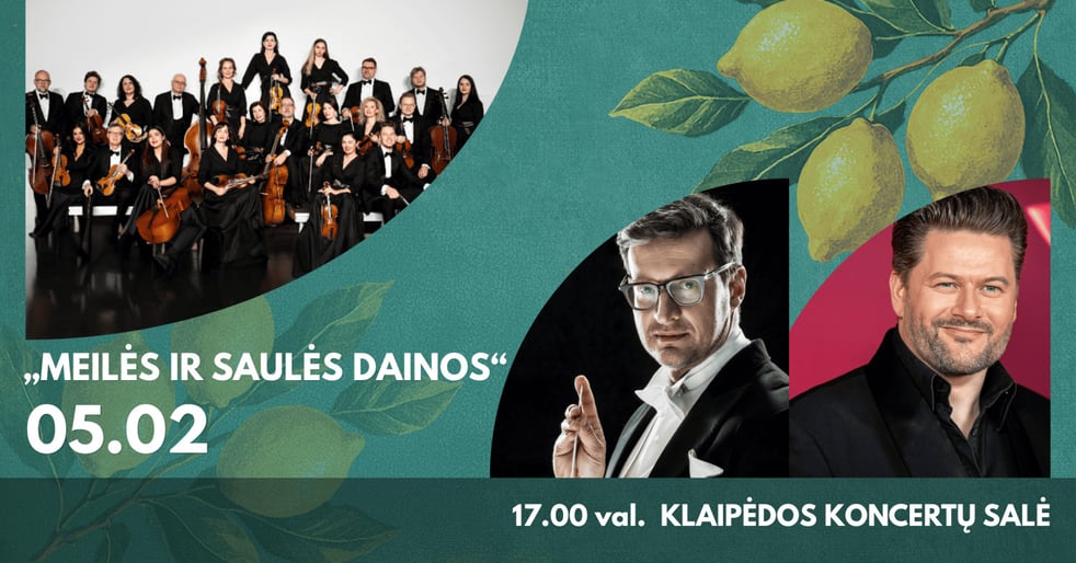 Koncertas ''MEILĖS IR SAULĖS DAINOS''