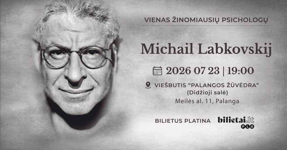 Vienas žinomiausių pasaulio psichologų Michailas Labkovskij!