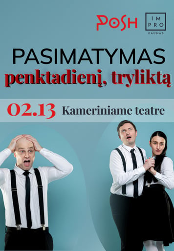 Pasimatymas penktadienį, tryliktą (komedijos vakaras)