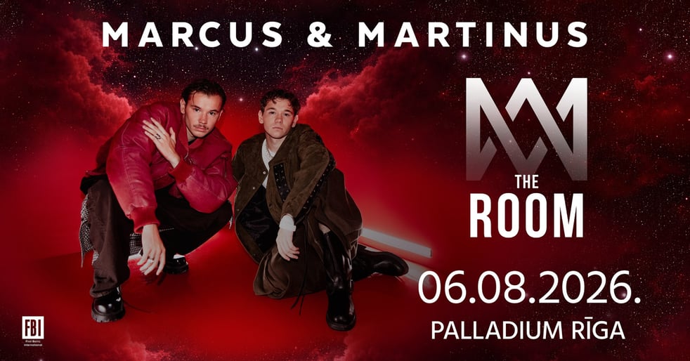 Marcus & Martinus bring “The Room” tour to Riga this summer