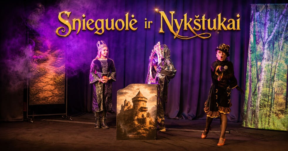 Spektaklis vaikams ''Snieguolė ir Nykštukai"