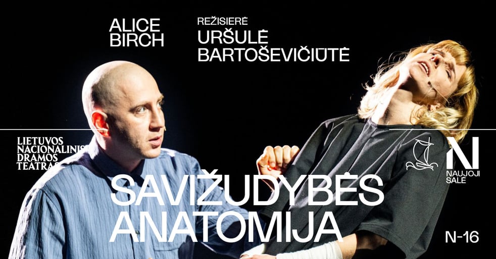Alice Birch. SAVIŽUDYBĖS ANATOMIJA, rež. Uršulė BARTOŠEVIČIŪTĖ (Perkeltas iš 2025 11 25)