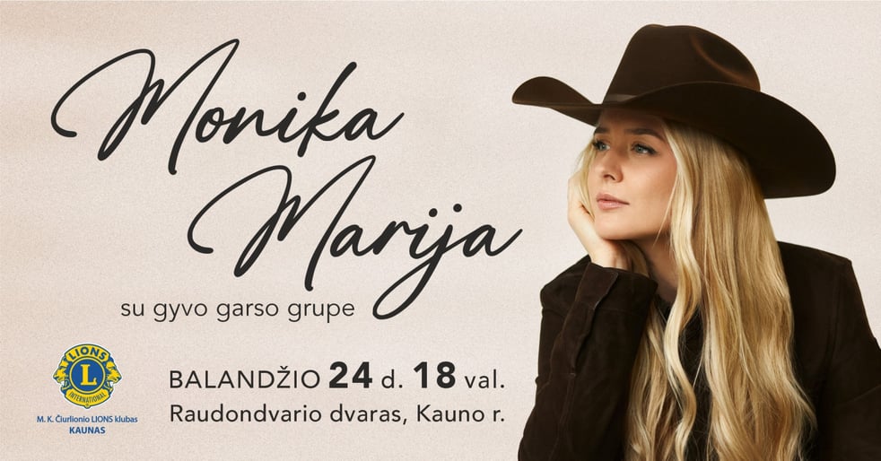 Monika Marija su gyvo garso grupe
