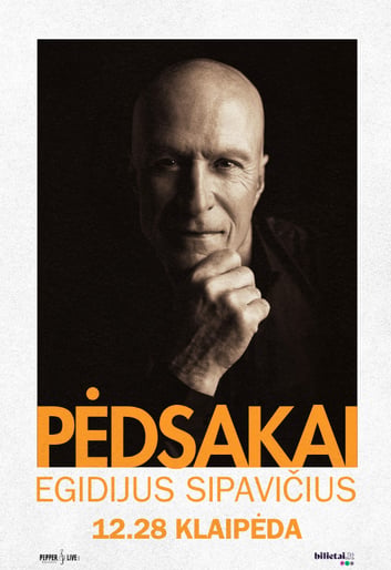 Egidijus Sipavičius ''Pėdsakai'' | Klaipėda