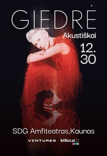 GIEDRĖ akustiškai | 12 30 | SDG Amfiteatras