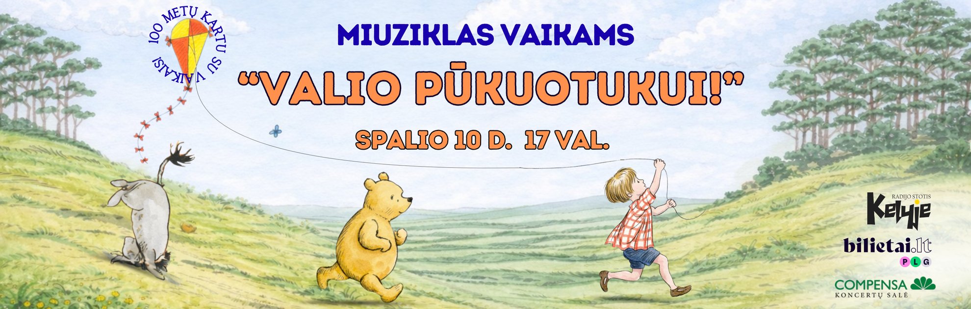 Miuziklas vaikams ''Valio Pukuotukui!''