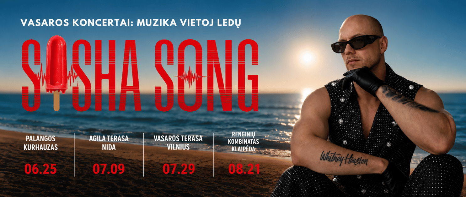 SASHA SONG / Vasaros koncertai