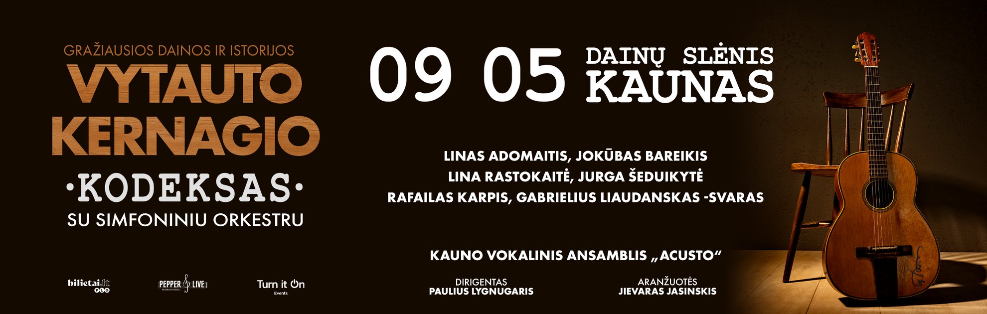 Vytauto Kernagio Kodeksas su Simfoniniu Orkestru