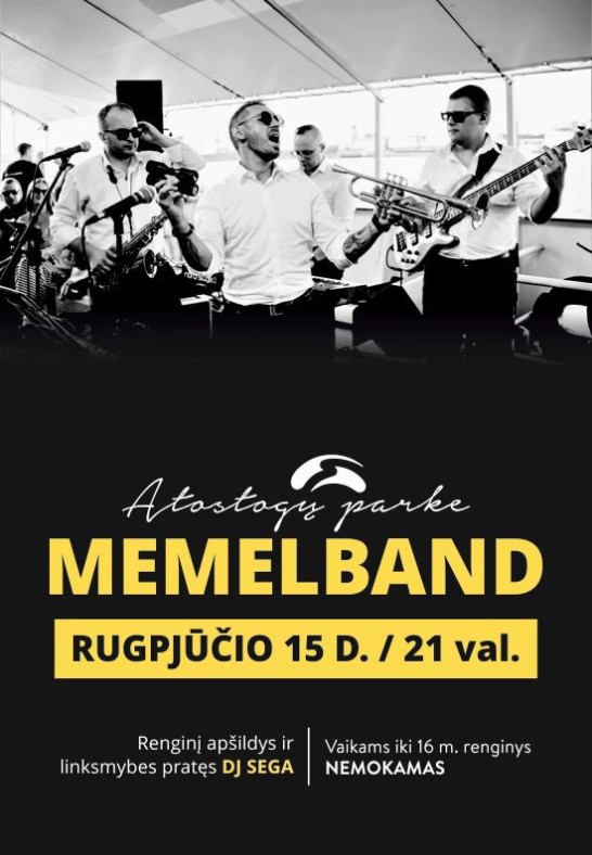 Žolinės Atostogų parke su grupe - MemelBand ir DJ Sega