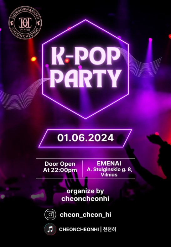 K-LOVE K-POP PARTY by cheoncheonhi First Edition