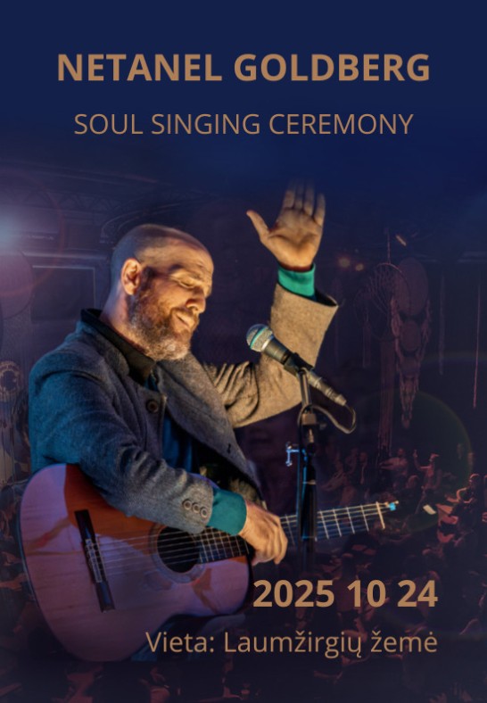 NETANEL GOLDBERG. SOUL SINGING CEREMONY. Koncertas