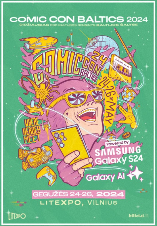 Comic Con Baltics 2024 powered by Samsung