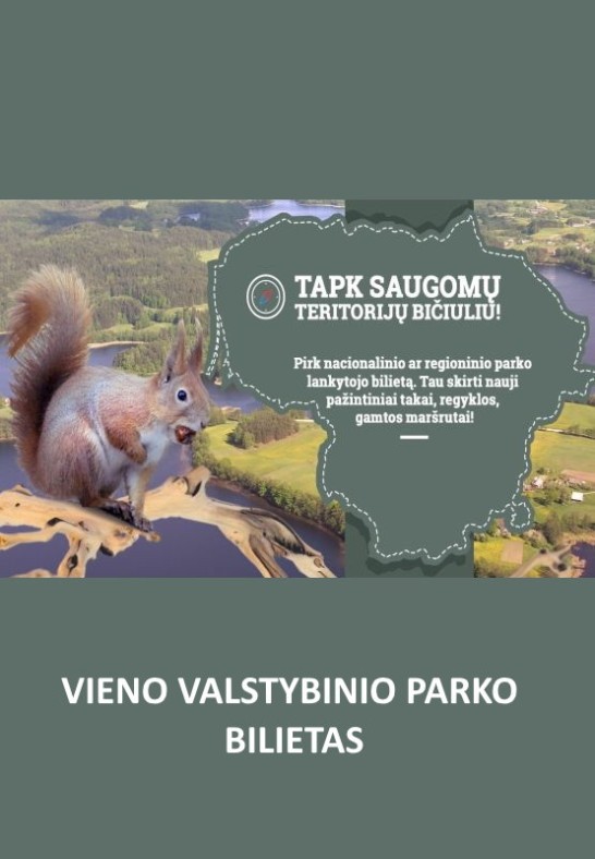 Kauno marių regioninio parko lankytojo bilietas
