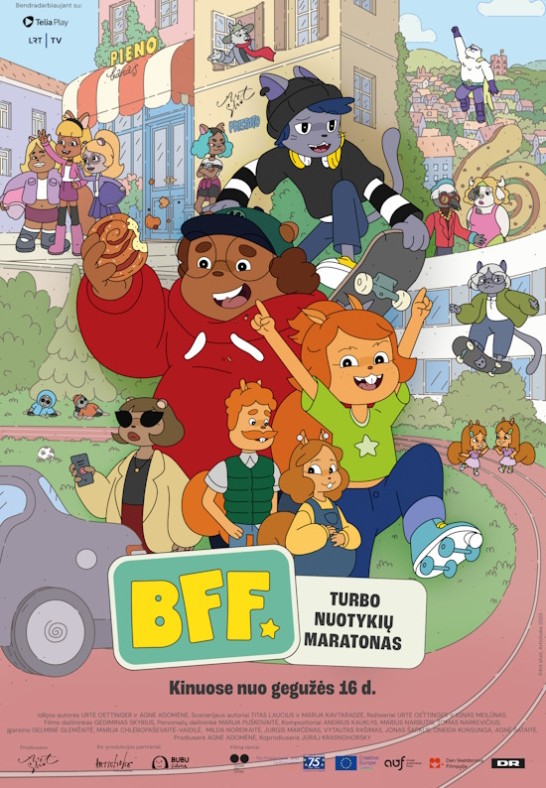 BFF. Turbo nuotykių maratonas | Visaginas | Kino filmas