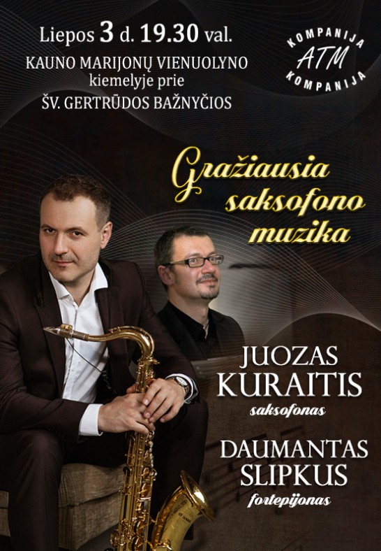 JUOZAS KURAITIS. Gražiausia saksofono muzika