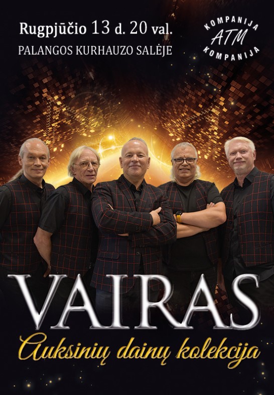 (Perkeltas) Grupė VAIRAS. Auksinių dainų kolekcija