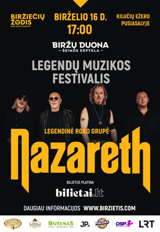 NAZARETH - Legendų muzikos festivalis