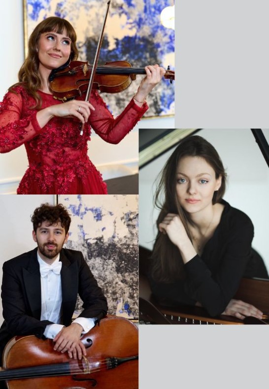 ''Xylos trio'': Ieva Pranskutė (smuikas), Mislav Brajković (violončelė), Elžbieta Dvarionaitė (fortepijonas). ''Žvaigždžių beieškant''
