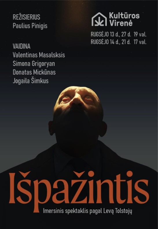 Imersinis spektaklis ''Išpažintis''