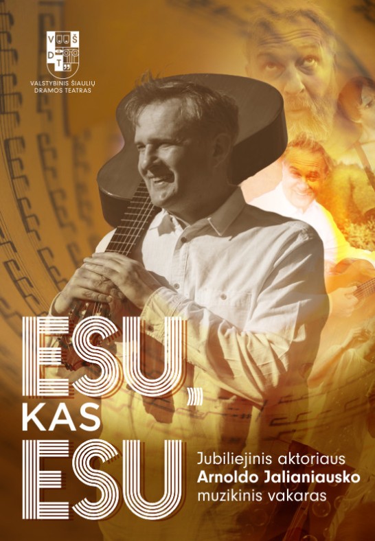 Jubiliejinis aktoriaus Arnoldo Jalianiausko muzikinis vakaras ESU, KAS ESU
