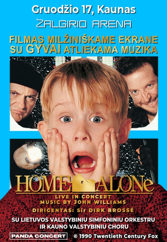 Home Alone Live in Concert | su Lietuvos valstybiniu simfoniniu orkestru ir Kauno valstybiniu choru | Kaunas
