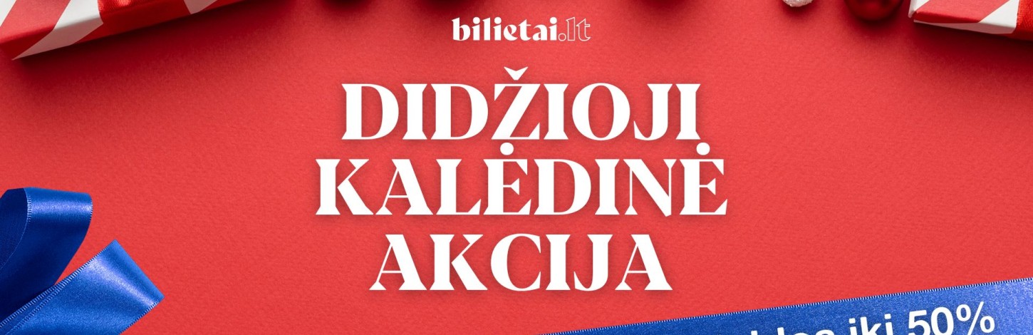 Bilietai.lt kalėdinė akcija
